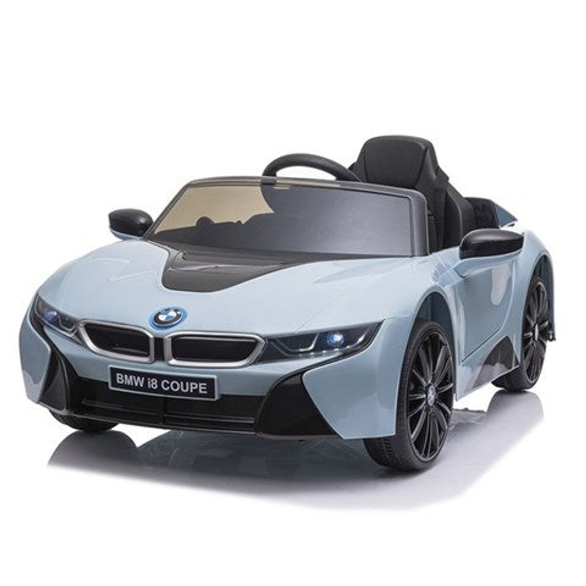 Nordic Play - Elbil BMW I8 Licens Nordic Play - Speed 12V med eva hjul, fra 3 år