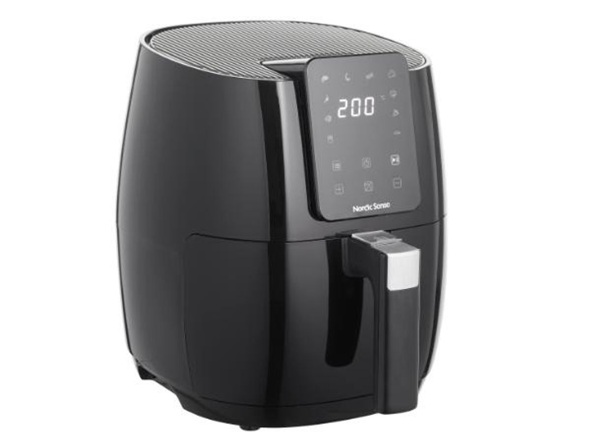 Nordic Sense - Airfryer 5 liter 1500 watt Sort