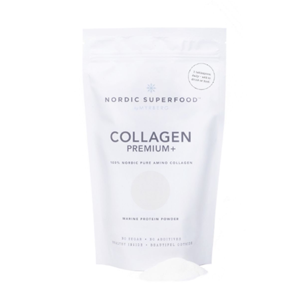 Nordic Superfood, Collagen Premium+, 175 gram. - Kollagenpulver