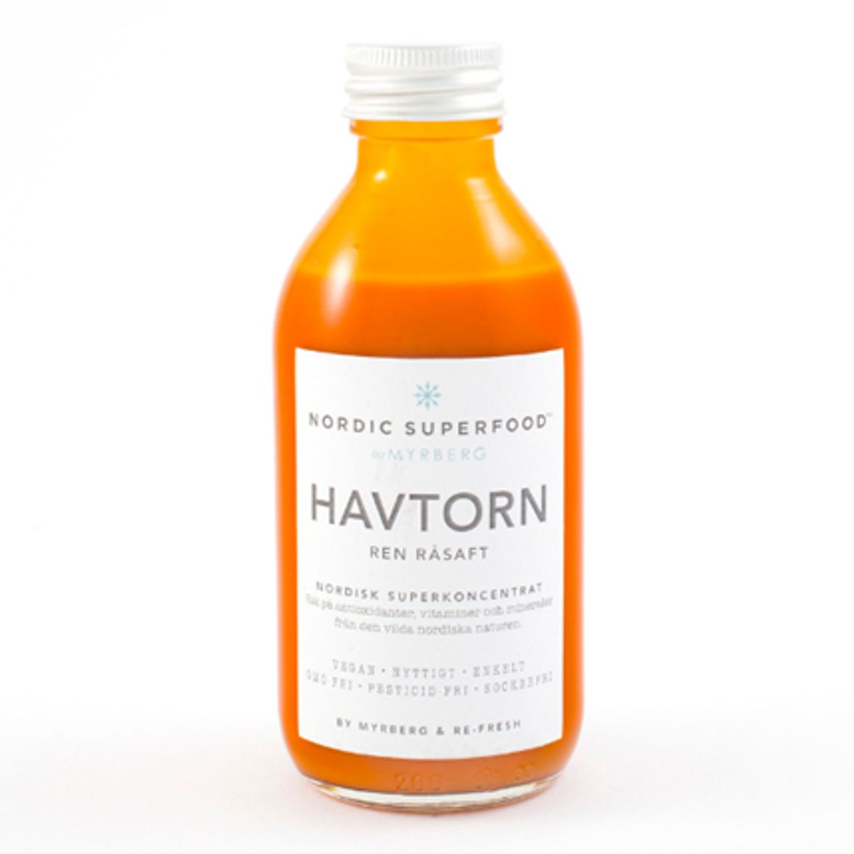 Nordic Superfood, Raw Juice Concentrate, Sea Buckthorn, 195 ml.