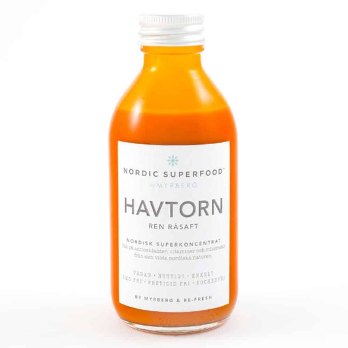 Nordic Superfood Raw Juice Concentrate Sea Buckthorn 195ml