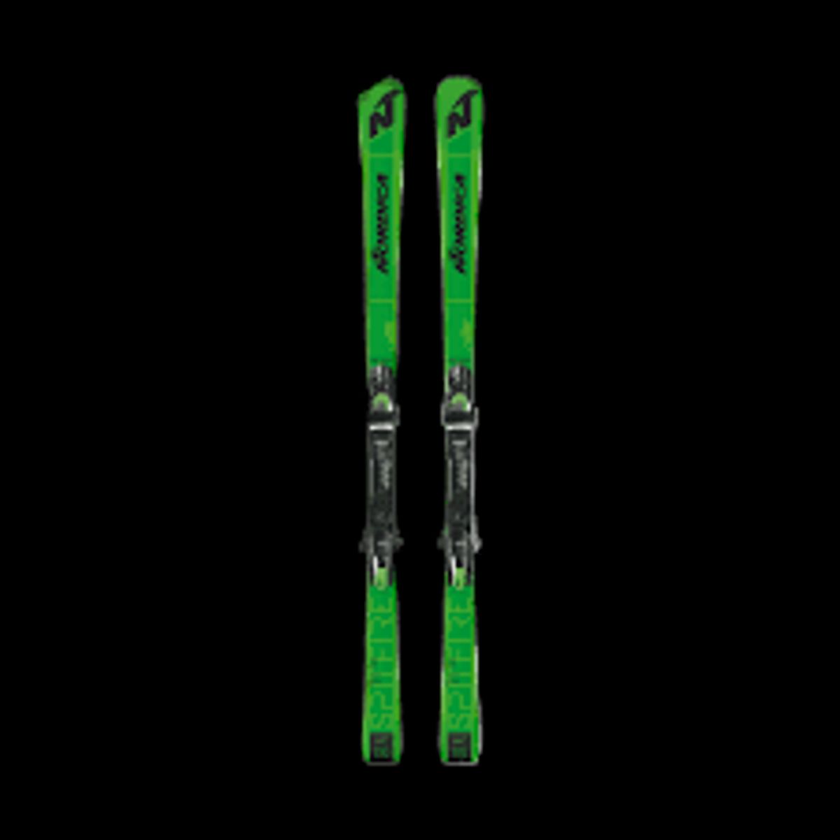 Nordica Dobberman Spitfire 70 Ti Ski - Incl. Gw Binding (Farve: Green/black, Størrelse: 160)