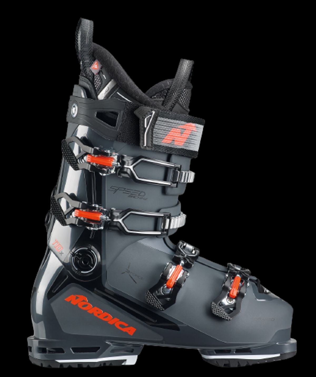 Nordica Speedmachine 3 110 X (Gw) Herre Skistøvle (Farve: 3f1 Black-red-anthracite, Størrelse: 26.5)