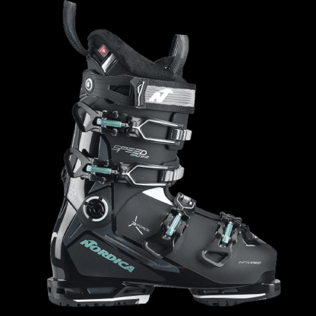 Nordica Speedmachine 3 95 X W (Gw) Skistøvle Dame (Farve: Grå, Størrelse: 24.5)