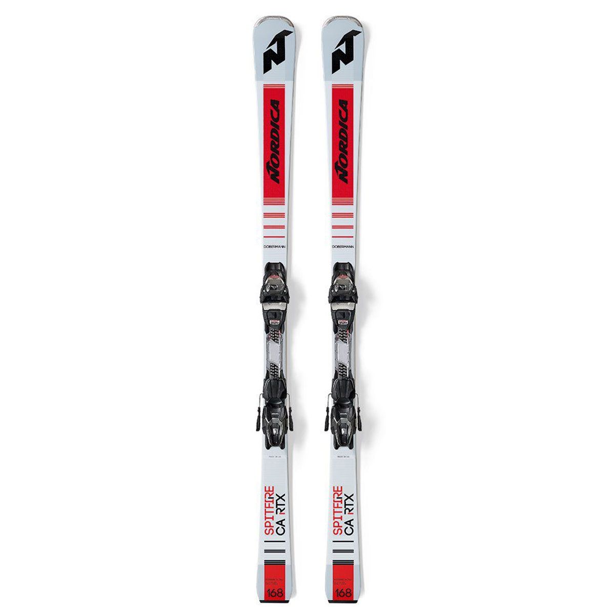 Nordica Spitfire Rtx Ski - Incl. Gw Binding (Farve: Grey/red, Størrelse: 152)