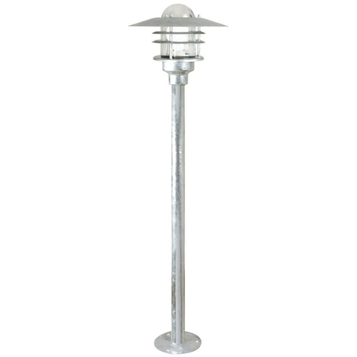 Nordlux AGGER bedlampe, galvaniseret stål, E27