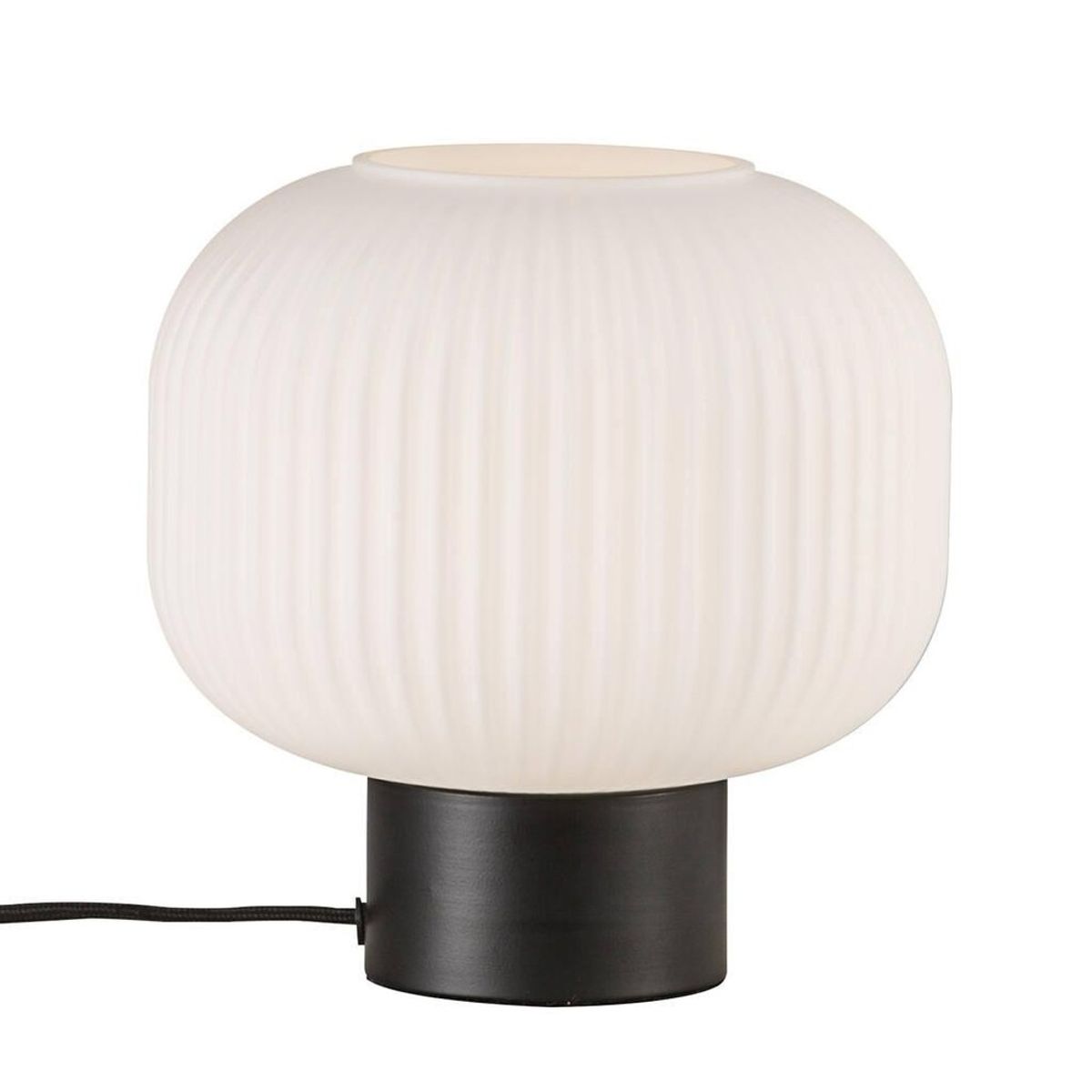 Nordlux Milford bordlampe, E27, sort