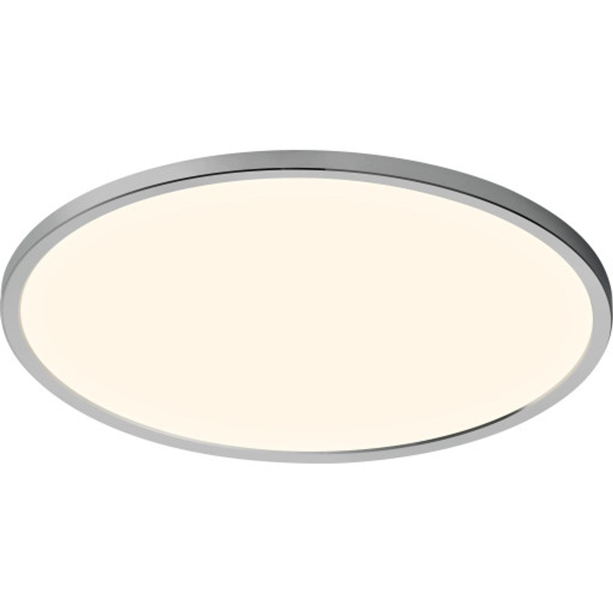 Nordlux Oja Bath plafond, 3-trins-dæmp, krom, Ø42 cm