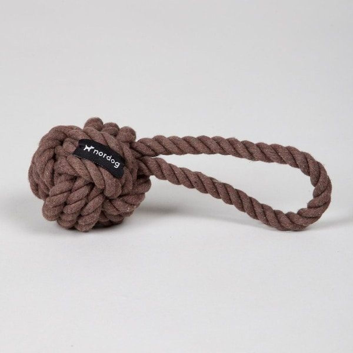 Nordog Rope Choco // Naturligt reblegetøj (chokoladebrun)