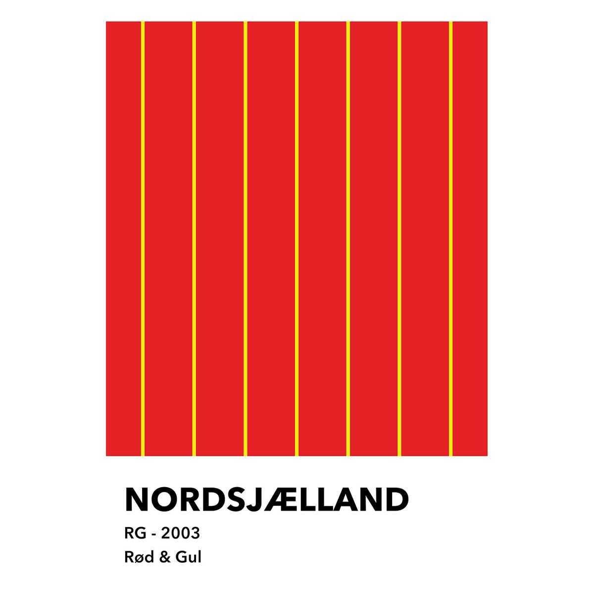 Nordsj?lland - R?d & Gul af Ol? Ol?