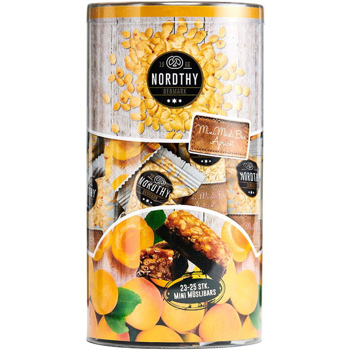 Nordthy mini müslibar m. Abrikos 400 g