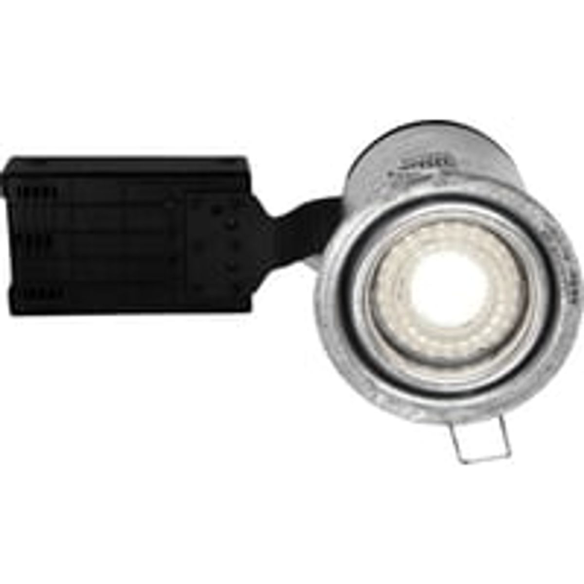 Nordtronic Giada udendrs indbygningsspot 230V LED (rund), galvaniseret, inkl. Philips, 2700K, 380lm, CRI>80, 15.000 timer, ej dmpbar