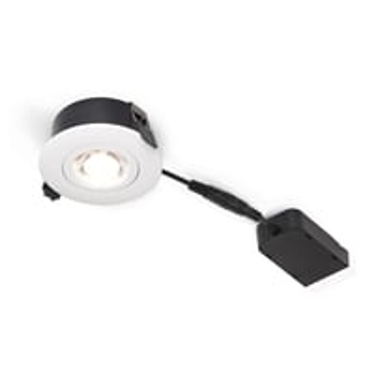 Nordtronic Low Profile Flexible G2 - uden driver - 83 - Dim To Warm - 350lm - Hvid (mat) / Inden- og udendrs