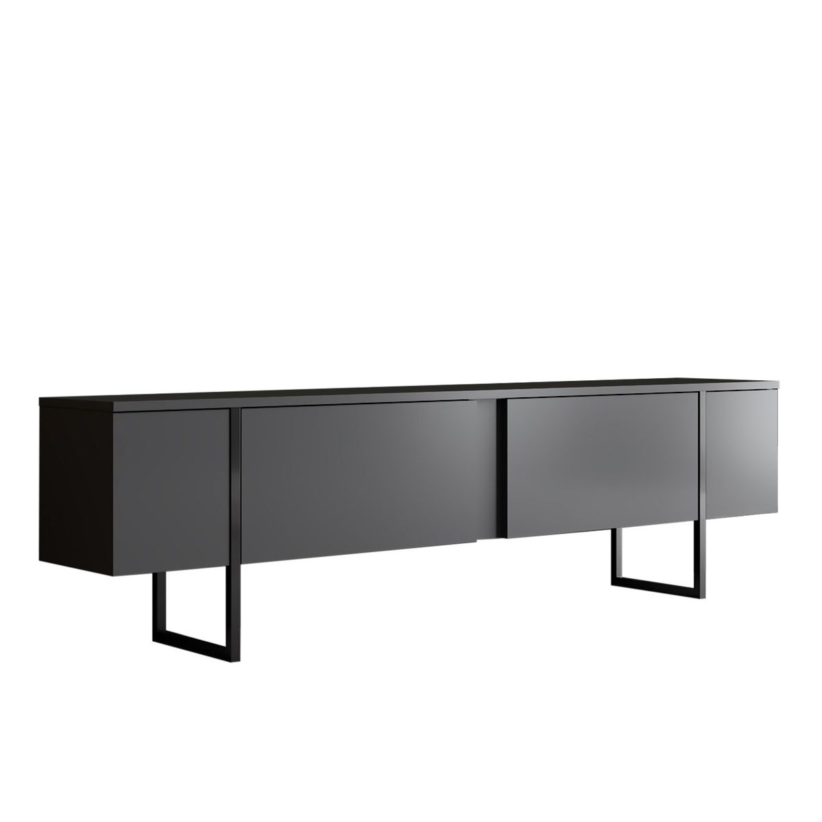 NORDVÄRK Luxe - Antracit, Sort TV Stand, Antracit Sort