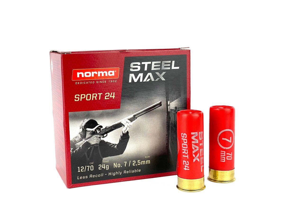 Norma Steel Max 12/70 28 gram str 8 25 stk