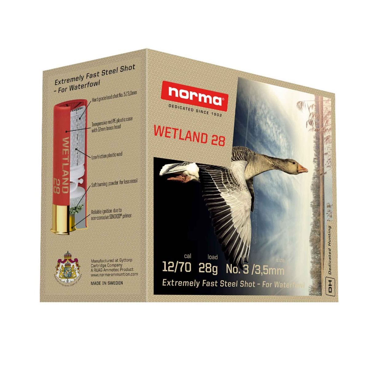 Norma Wetland haglpatron 12/70 28gr str 4