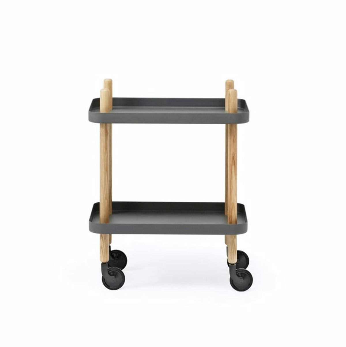 Normann Copenhagen Block Rullebord Dark Grey