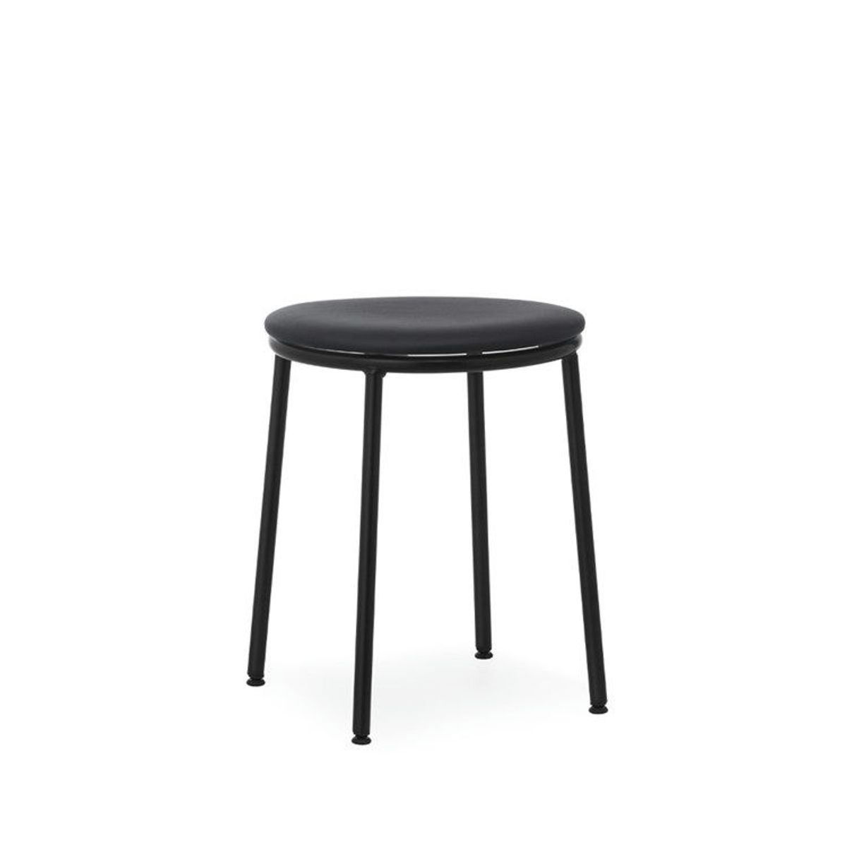 Normann Copenhagen Circa Skammel Black Ultra Leather