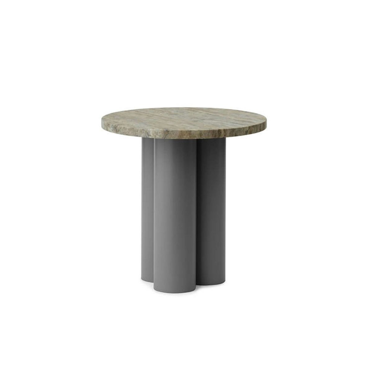 Normann Copenhagen Dit Table Travertine Silver Grey