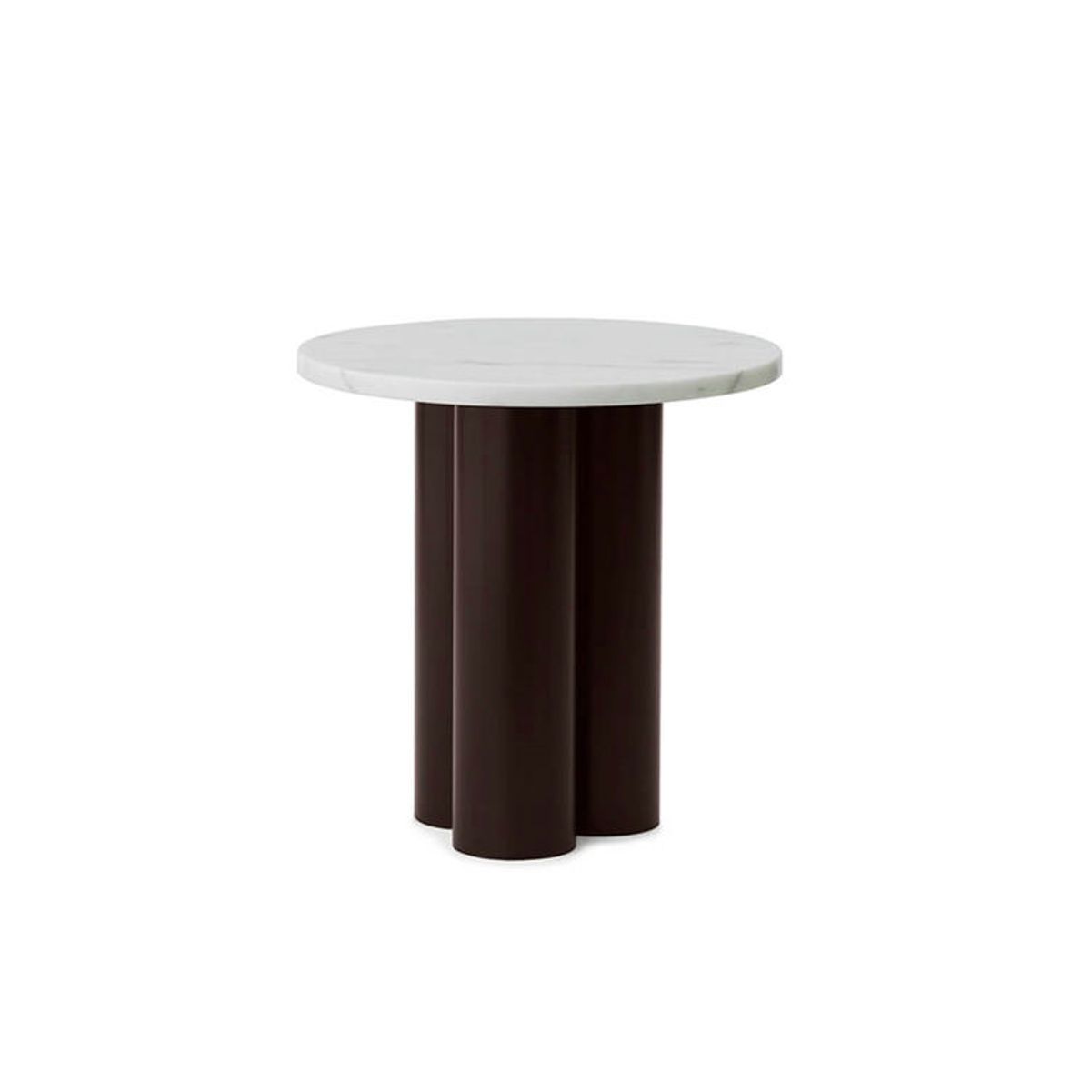 Normann Copenhagen Dit Table WHITE CARRARA Brown