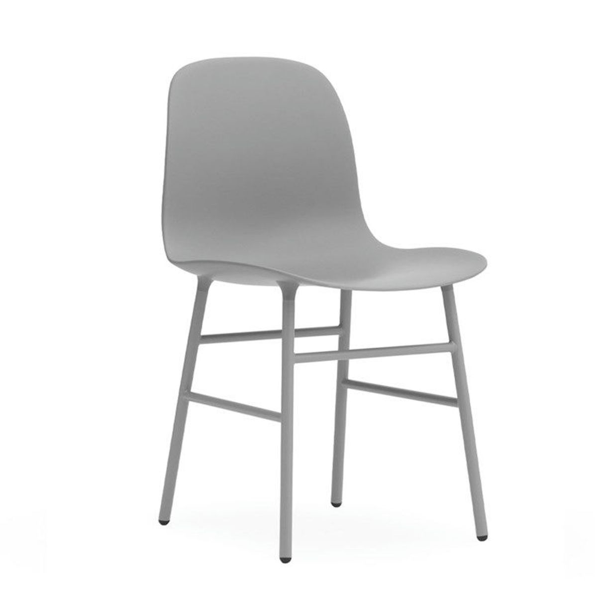 Normann Copenhagen Form Spisebordsstol Powder Coated Steel Grey