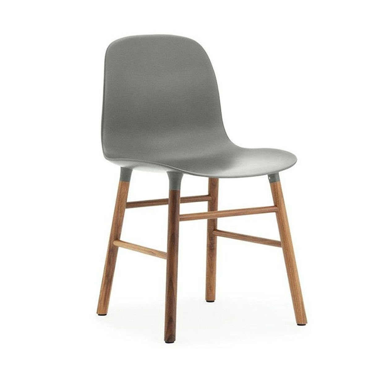 Normann Copenhagen Form Spisebordsstol Walnut Grey