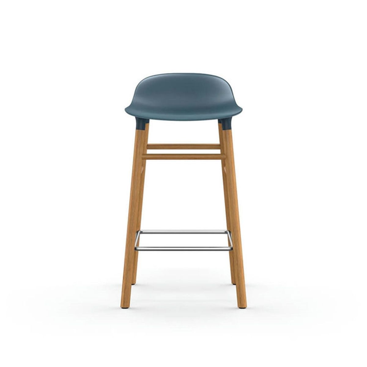 Normann Copenhagen From Barstol 65 cm Eg - Oak Dark Blue