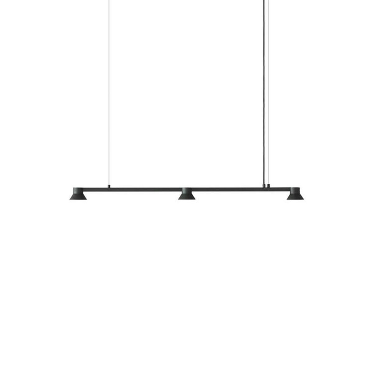 Normann Copenhagen Hat Linear Loftlampe - Black Small