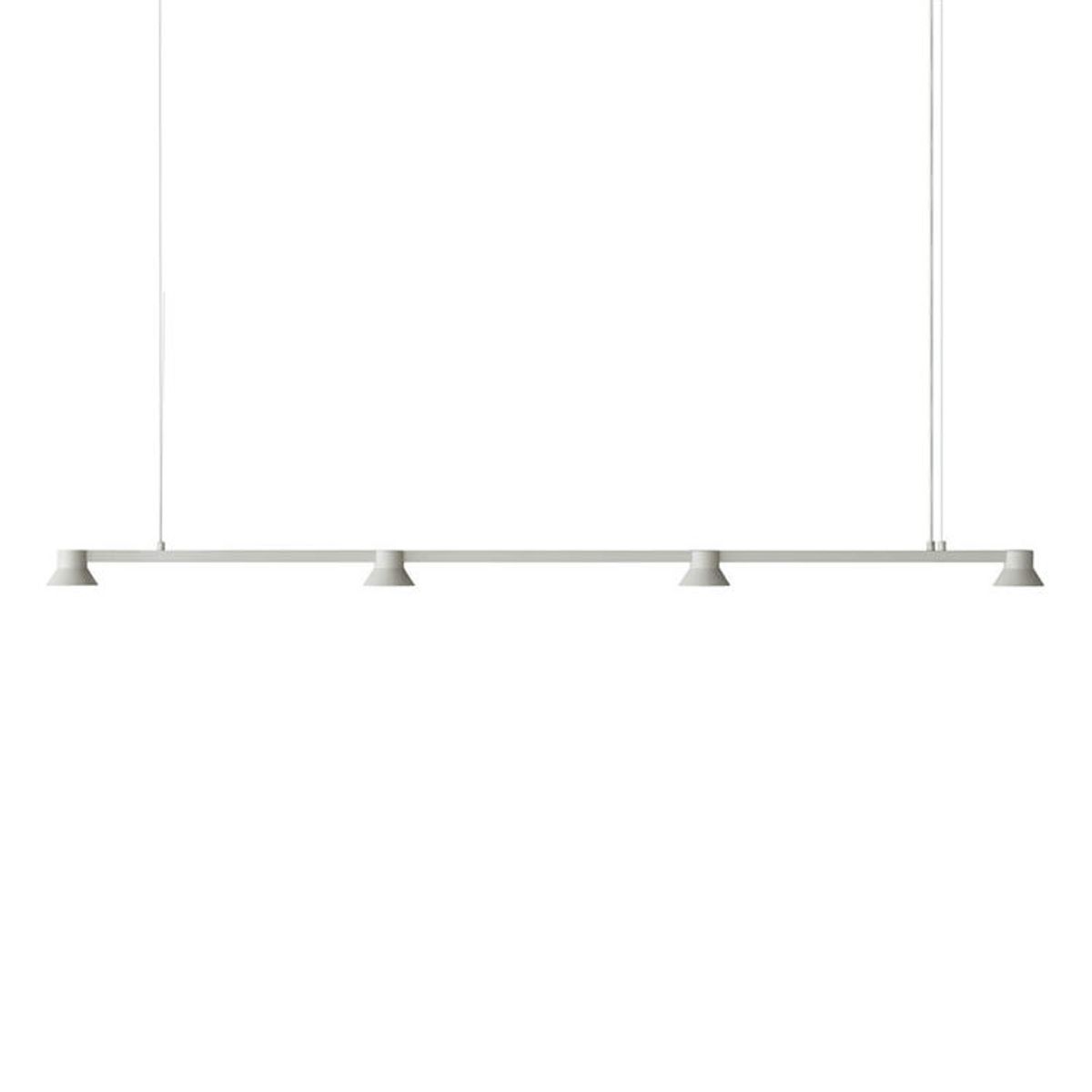 Normann Copenhagen Hat Linear Loftlampe - Warm Grey Large