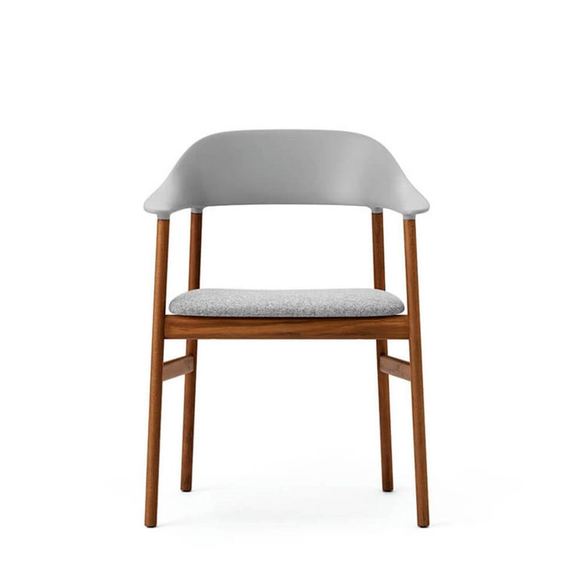 Normann Copenhagen Herit Stol m. Armlæn - Stained Oak Synergy Grey