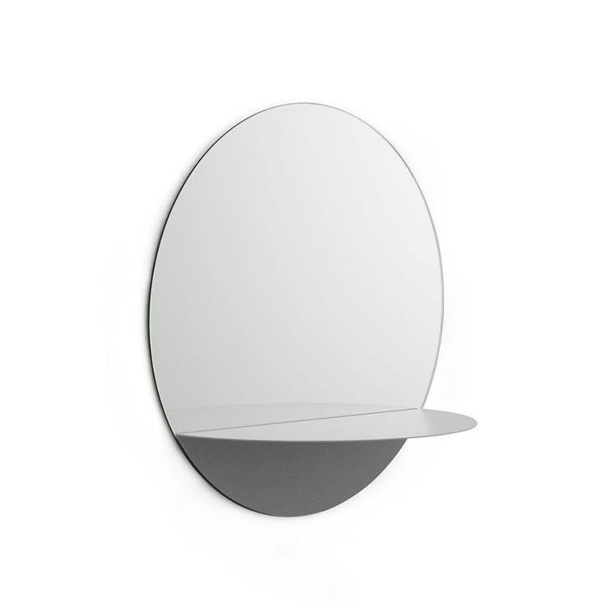 Normann Copenhagen Horizon Cirkulær Spejl Grey