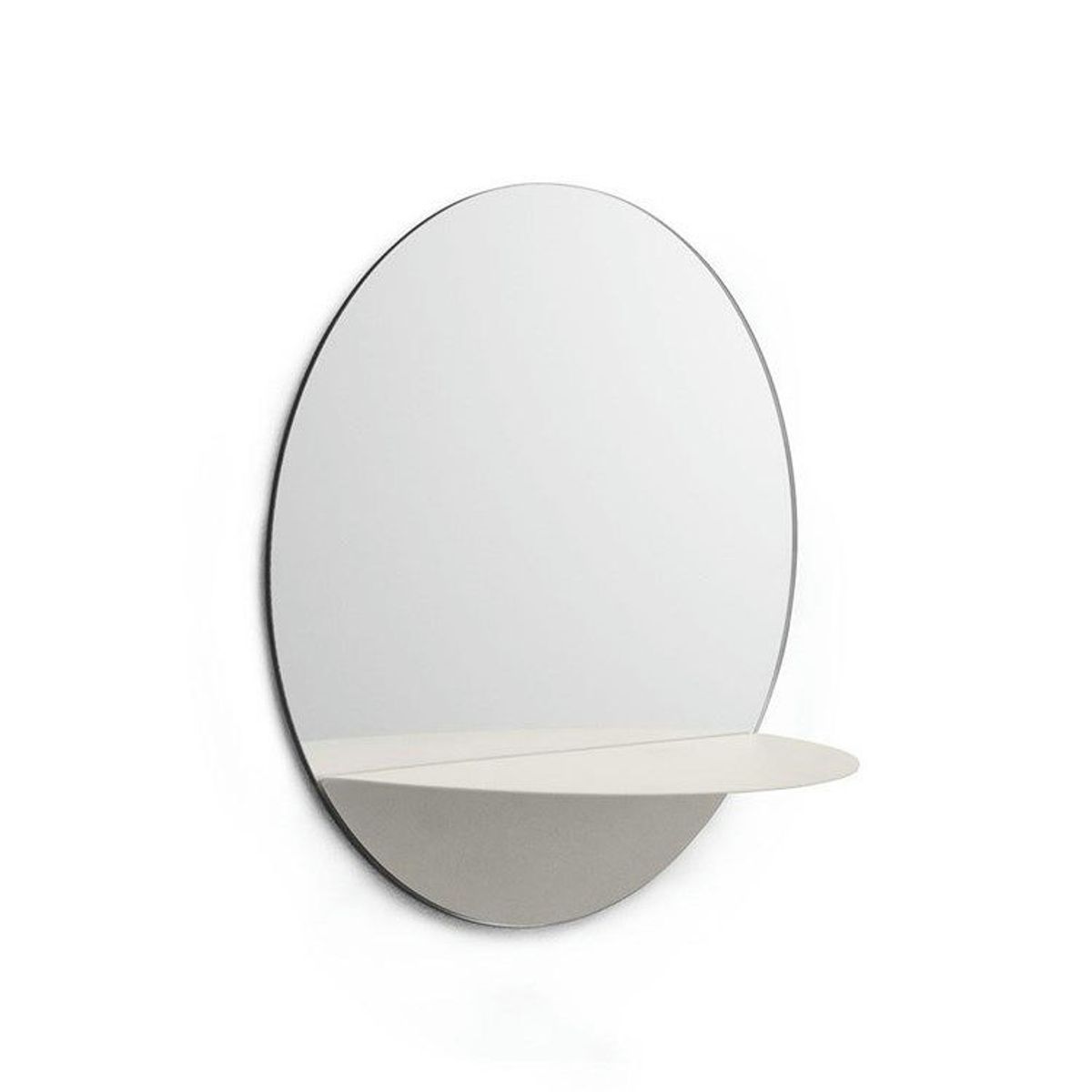 Normann Copenhagen Horizon Cirkulær Spejl White