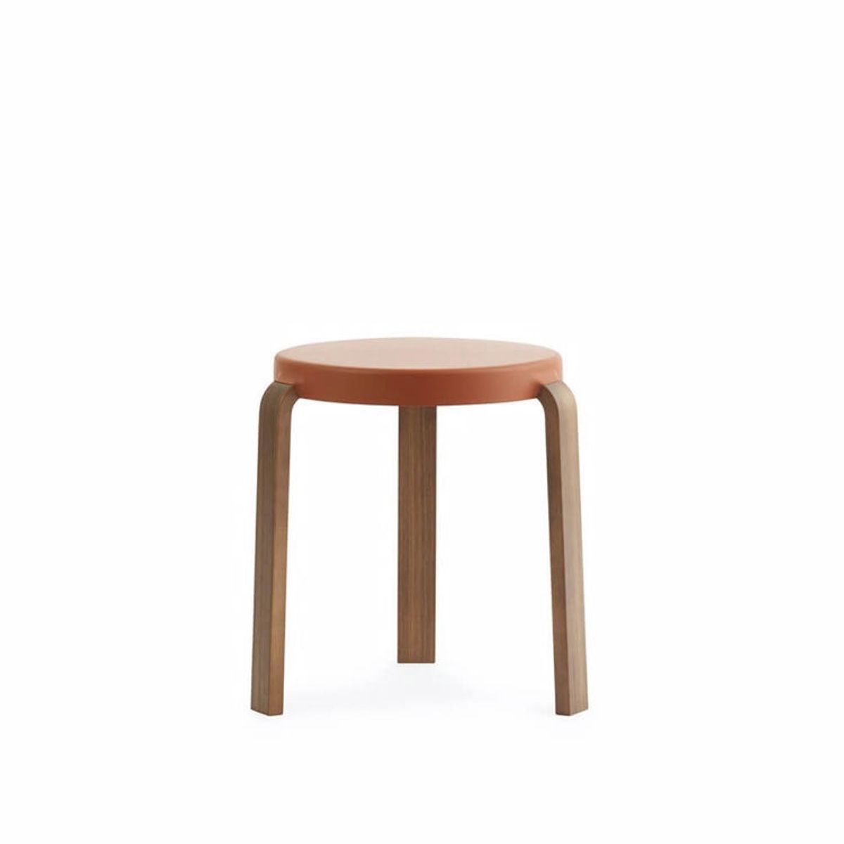 Normann Copenhagen Tap Skammel Lacquered Walnut Veneer Caramel