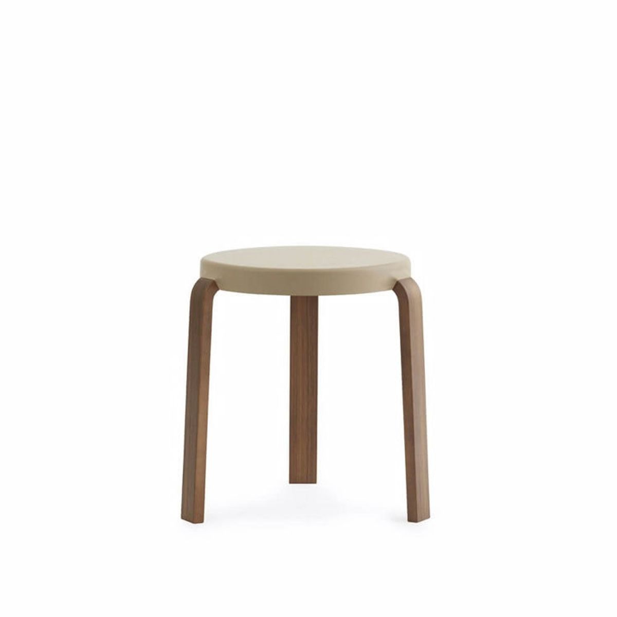 Normann Copenhagen Tap Skammel Lacquered Walnut Veneer Sand