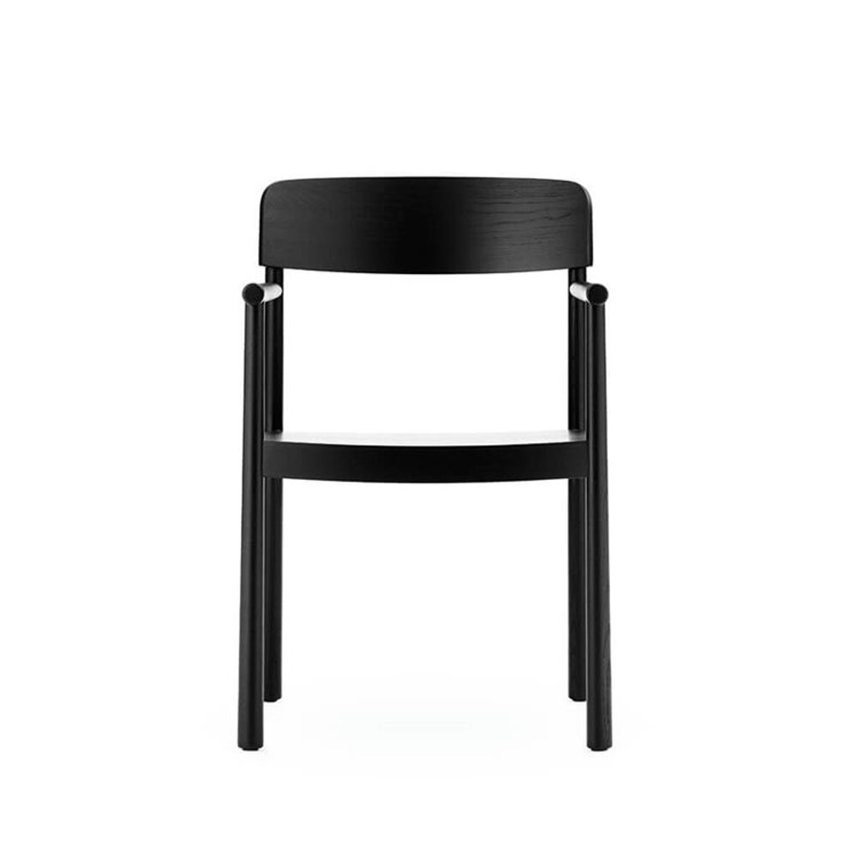 Normann Copenhagen Timb Stol - Black Timb Armchair