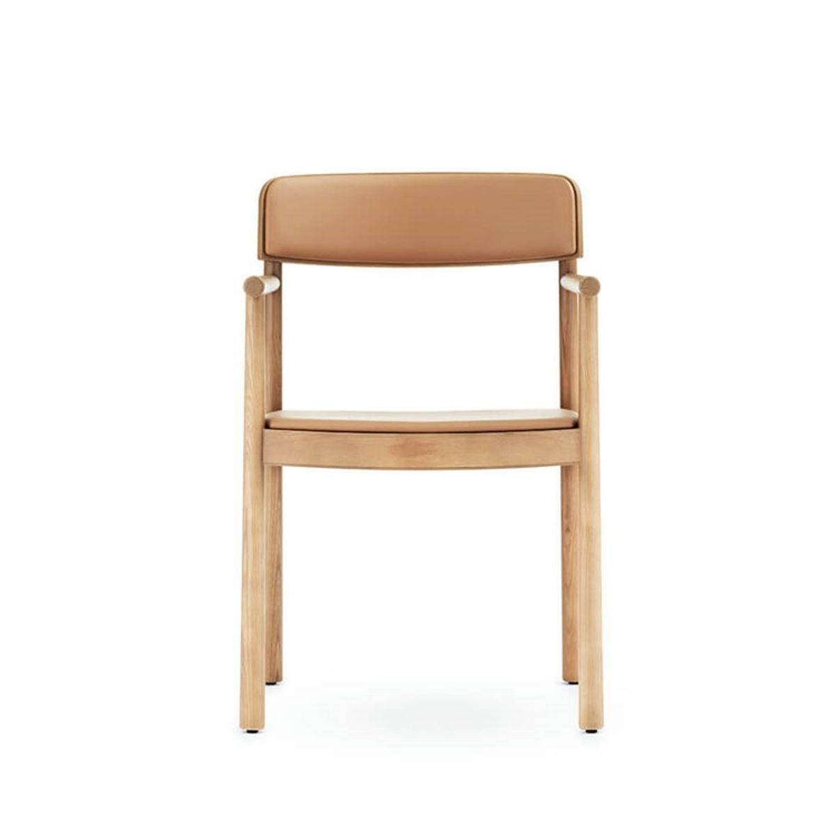 Normann Copenhagen Timb Stol - Tan-Ultra Leather-Camel Timb Armchair Upholstery