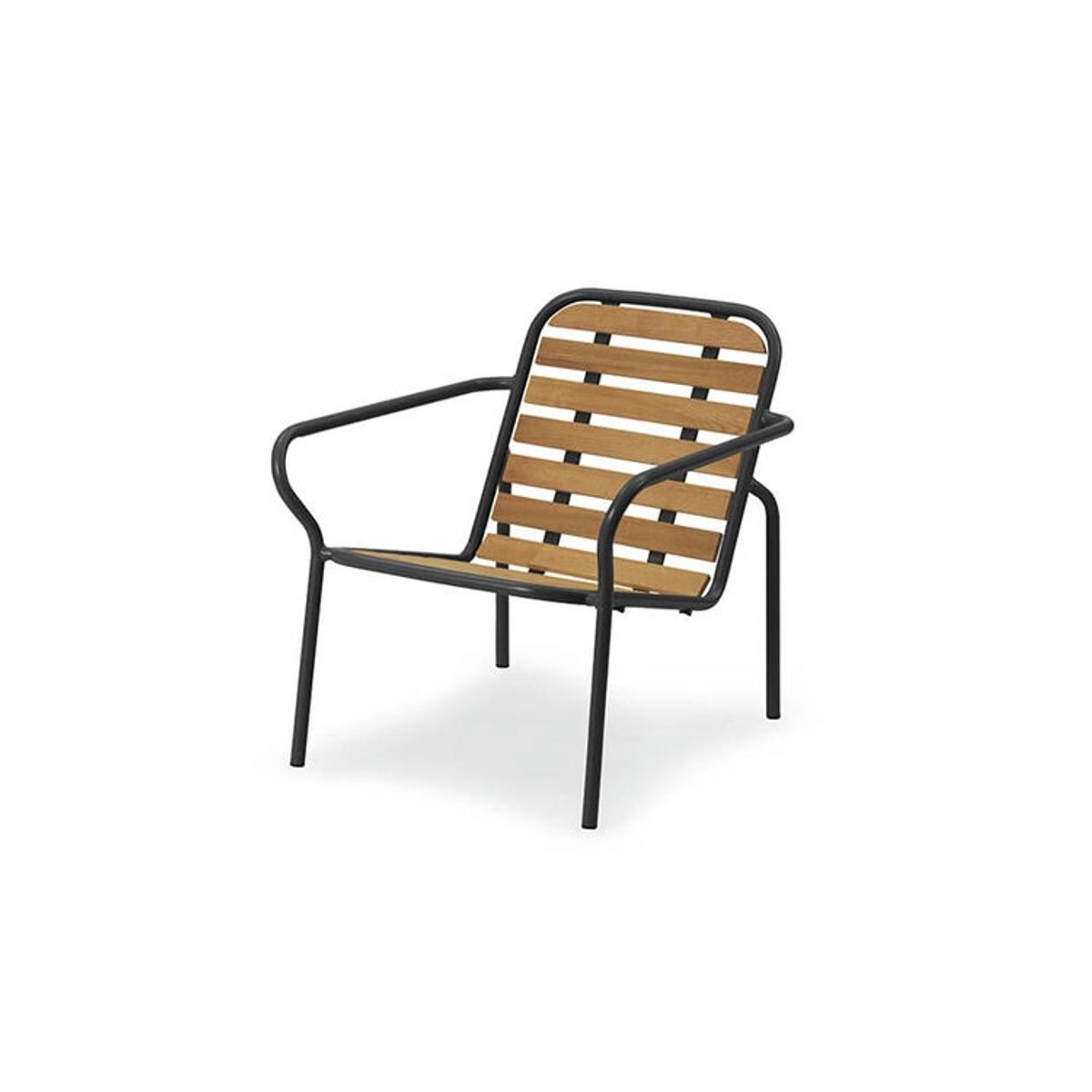 Normann Copenhagen Vig Have Black Vig Lounge Chair Wood