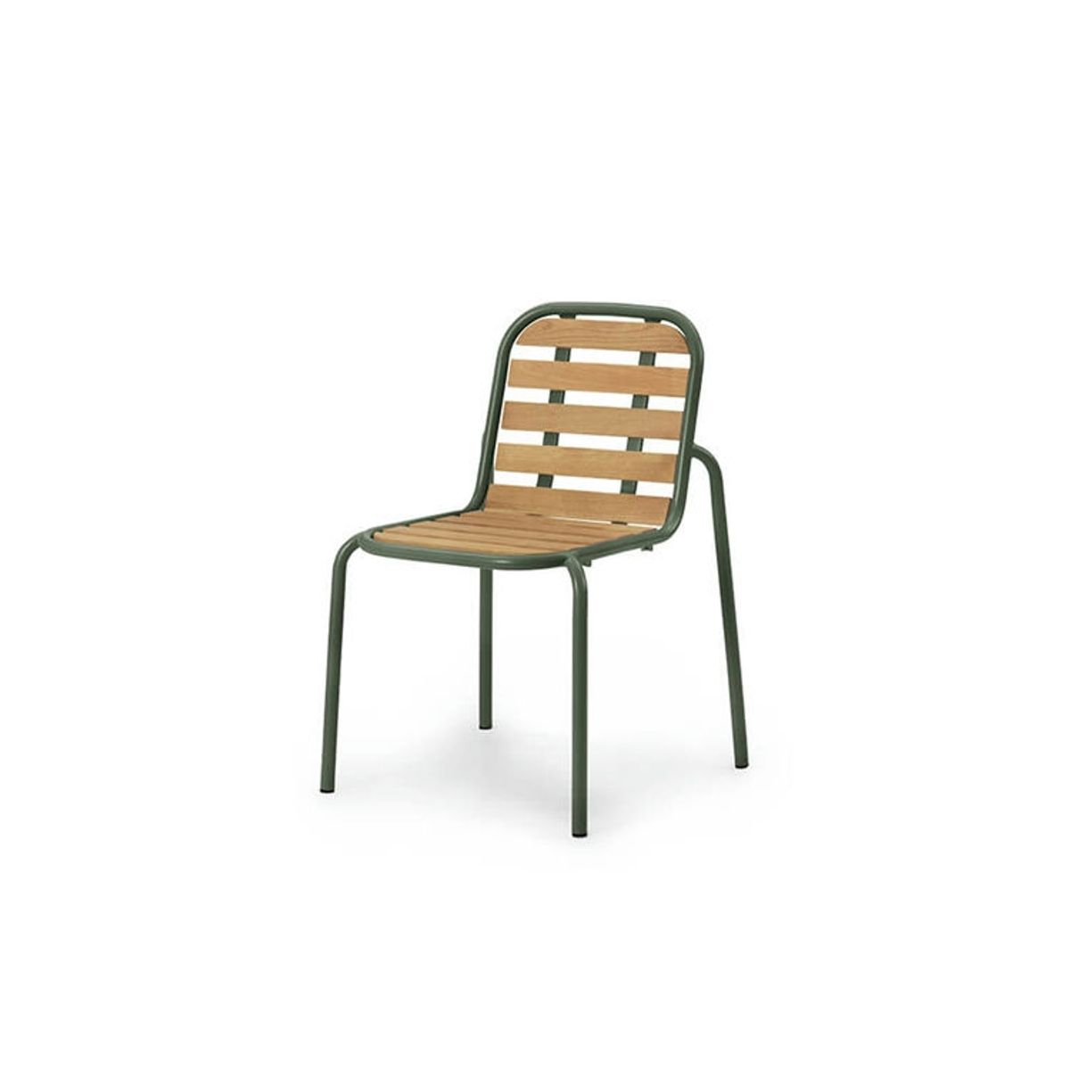 Normann Copenhagen Vig Have Dark Green Vig Chair Wood