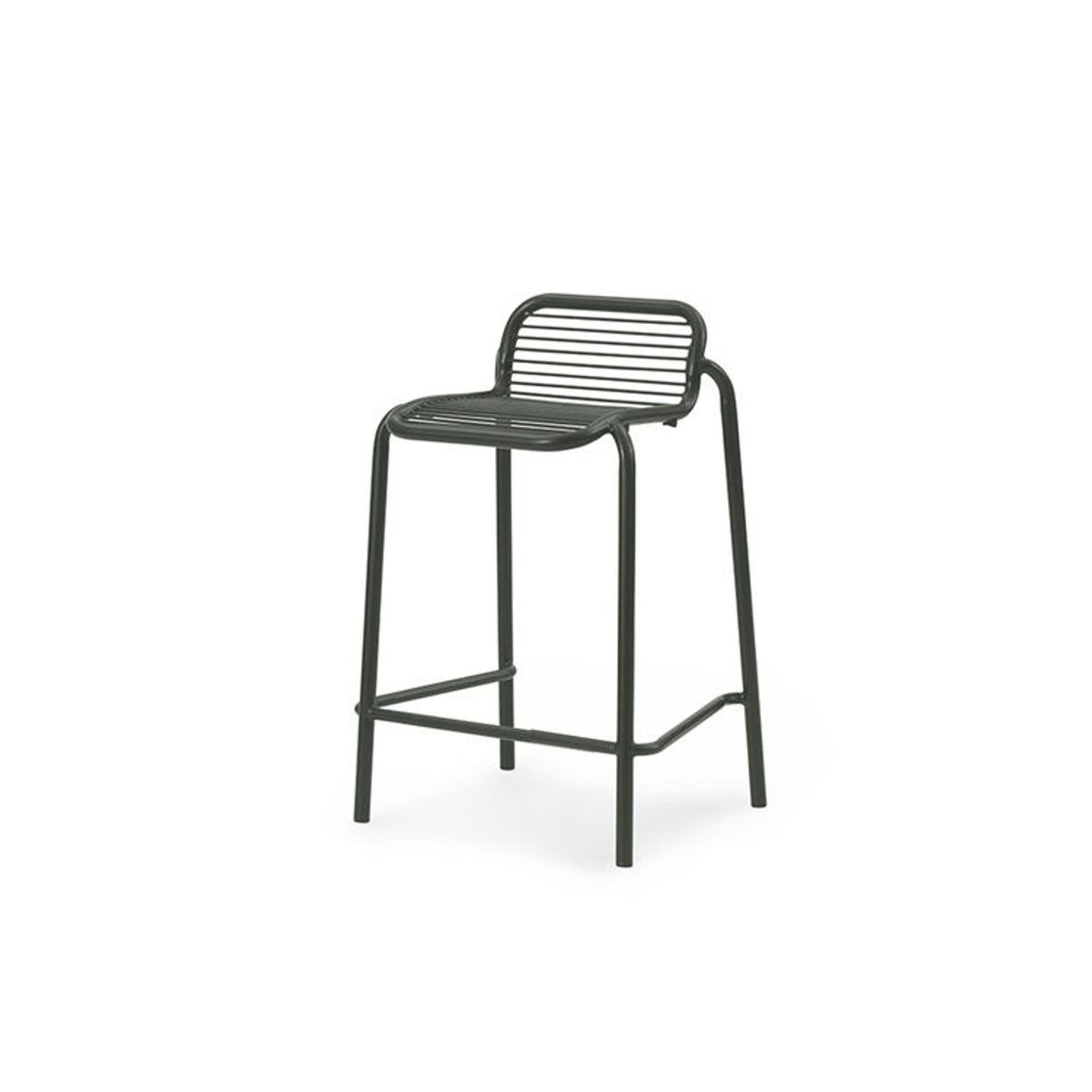 Normann Copenhagen Vig Havebarstol - Dark Green Vig Barstool 65 cm