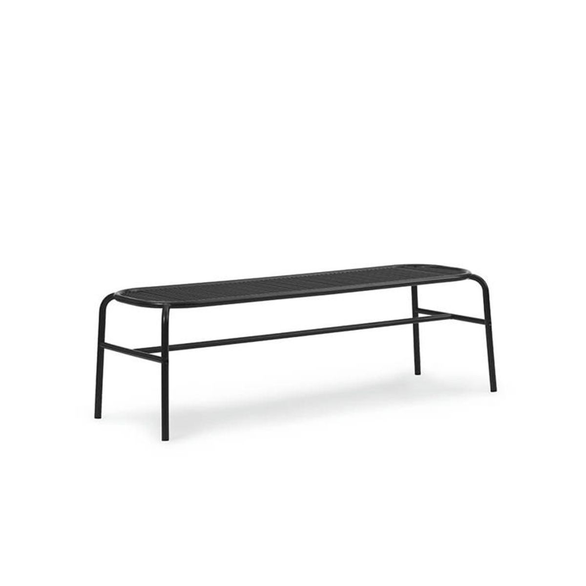 Normann Copenhagen Vig Havebænk - Black Vig Bench