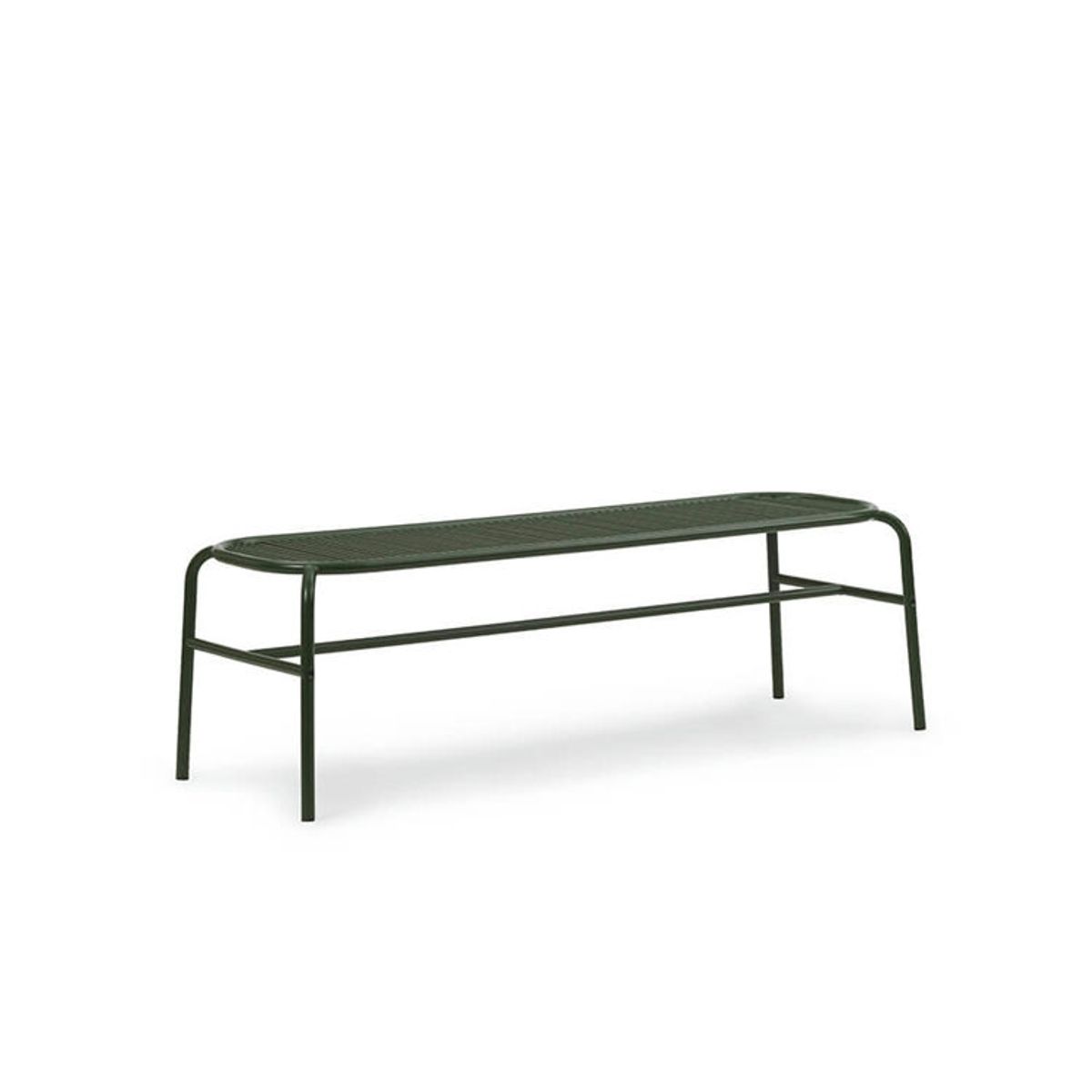 Normann Copenhagen Vig Havebænk - Dark Green Vig Bench