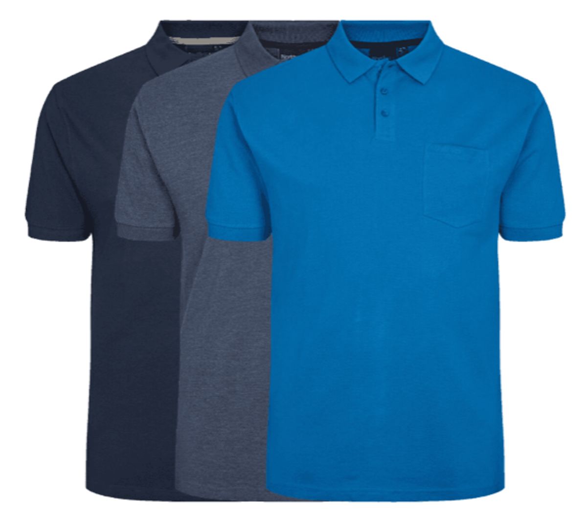 North 56°4 3-pack Polo 99011 Mix-8x-large