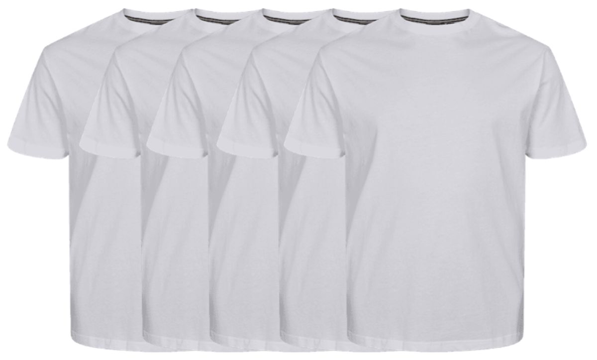 North 56°4 5-pack T-shirt 99010 0000-2x-large