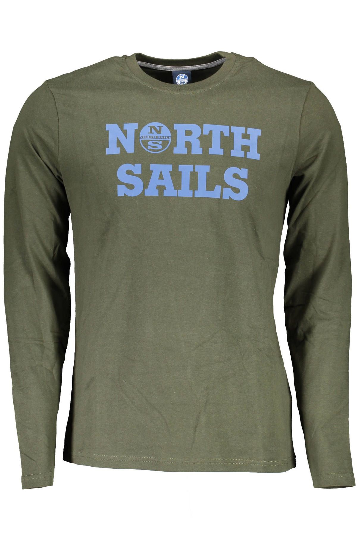 North Sails Green Cotton Herre T-Shirt