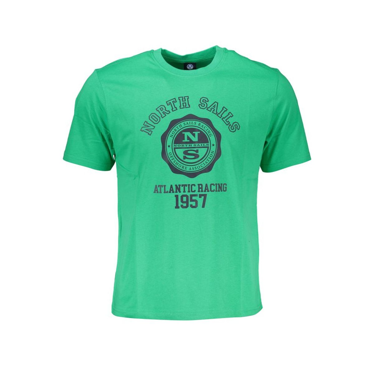 North Sails Green Cotton T-Shirt