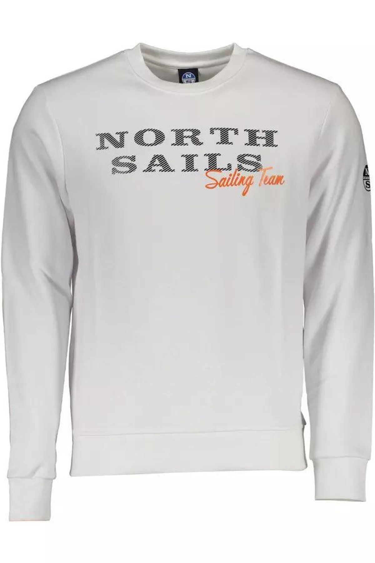 North Sails Hvid Bomuld Sweater