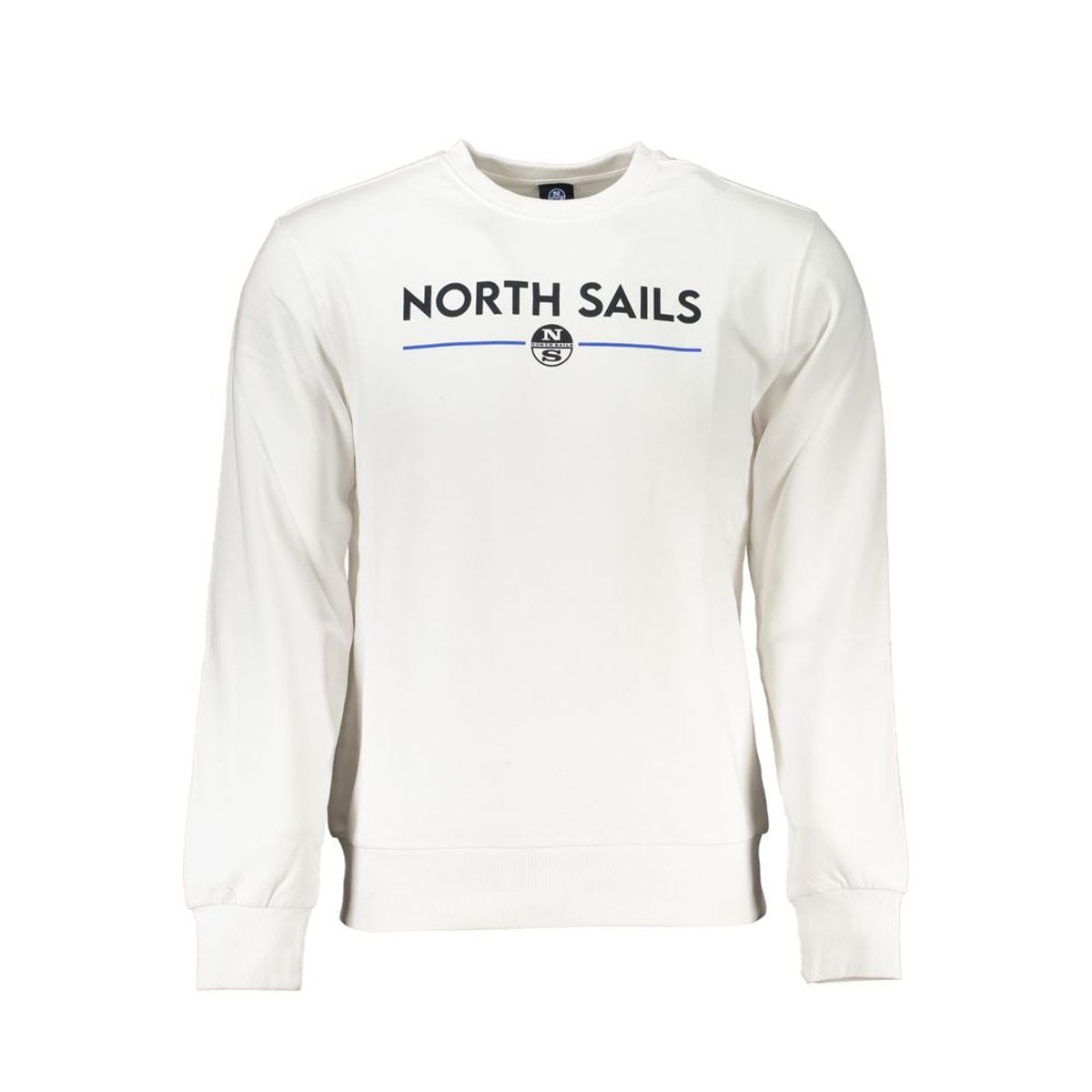 North Sails White Cotton Sweater