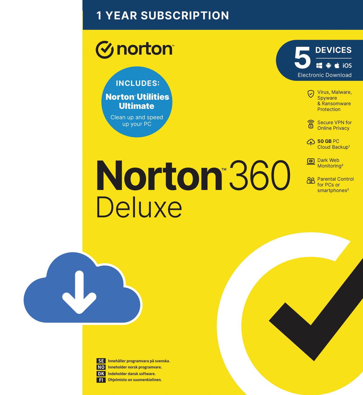 Norton 360 Deluxe med Utilities Ultimate