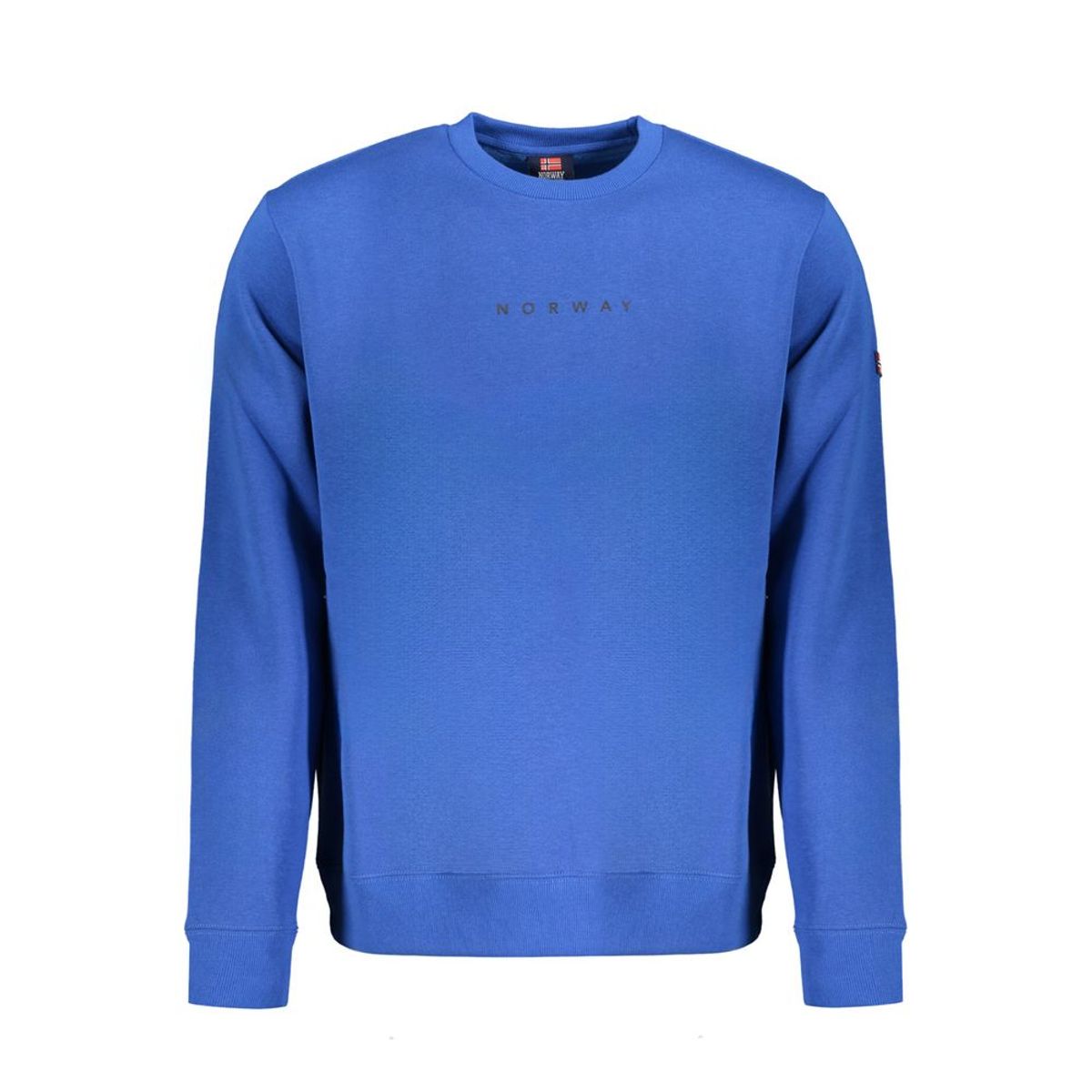 Norway 1963 Blue Cotton Men Sweater