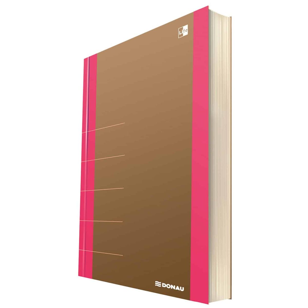 Notebook DONAU Life Organizer 165x230mm Pink.